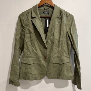 OLSEN‎ Happy Vibes Linen Blazer